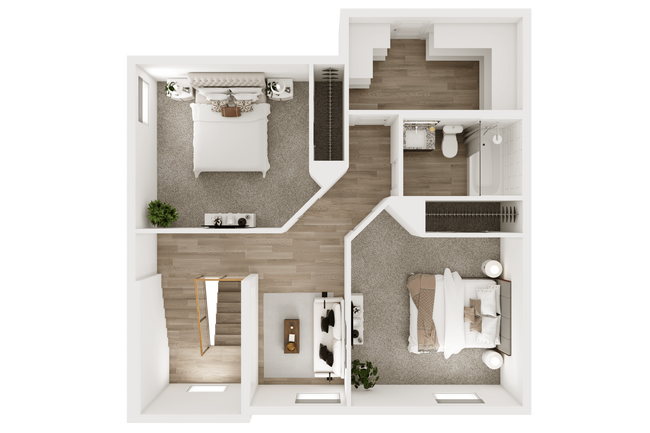 Floorplan - Townes on Tenth