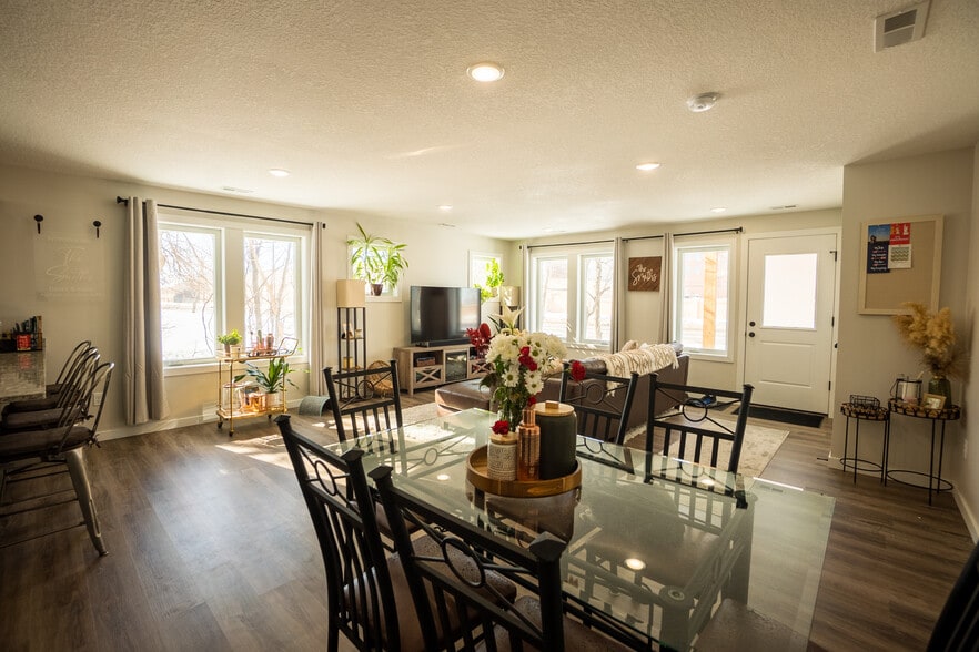 View of Living Room and Dining Room - 2927 Marshall St NE