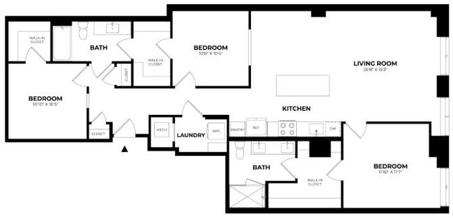 Floorplan - CityHouse Old Town