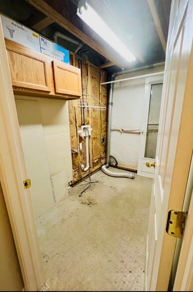 Laundry area with hookups, actual photo. Washer and dryer are not included - 2563 Malpaso Pt