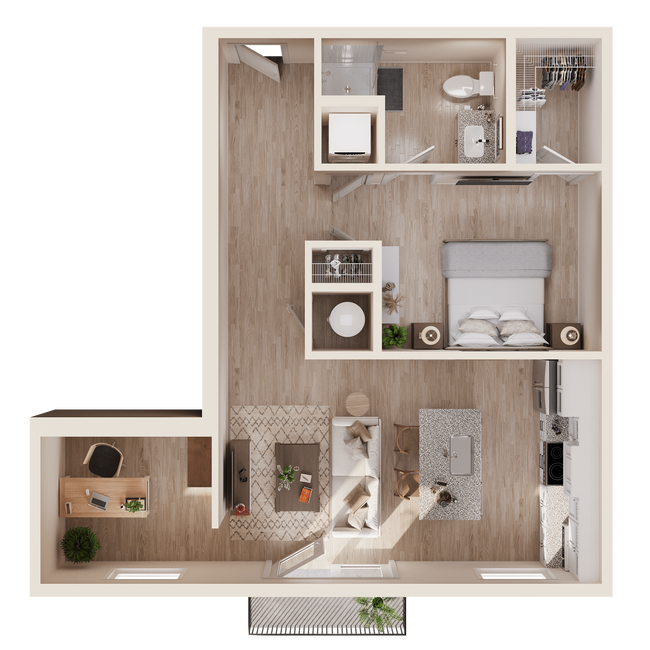 Floorplan - The Easley at UC