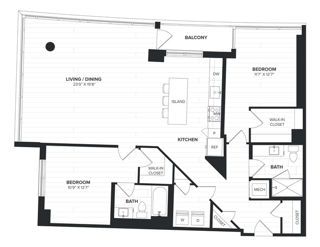 Floorplan - The Milton