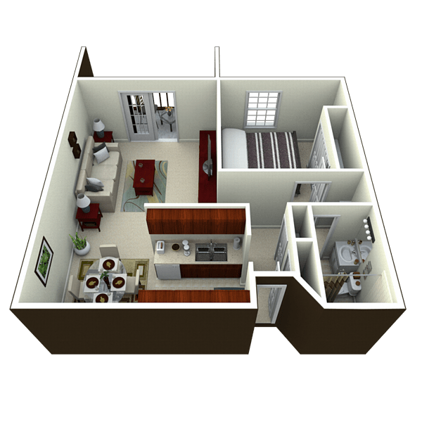 Floorplan - Bradley House Apartments