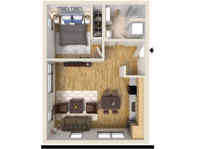 Floorplan - Central Eastside Lofts