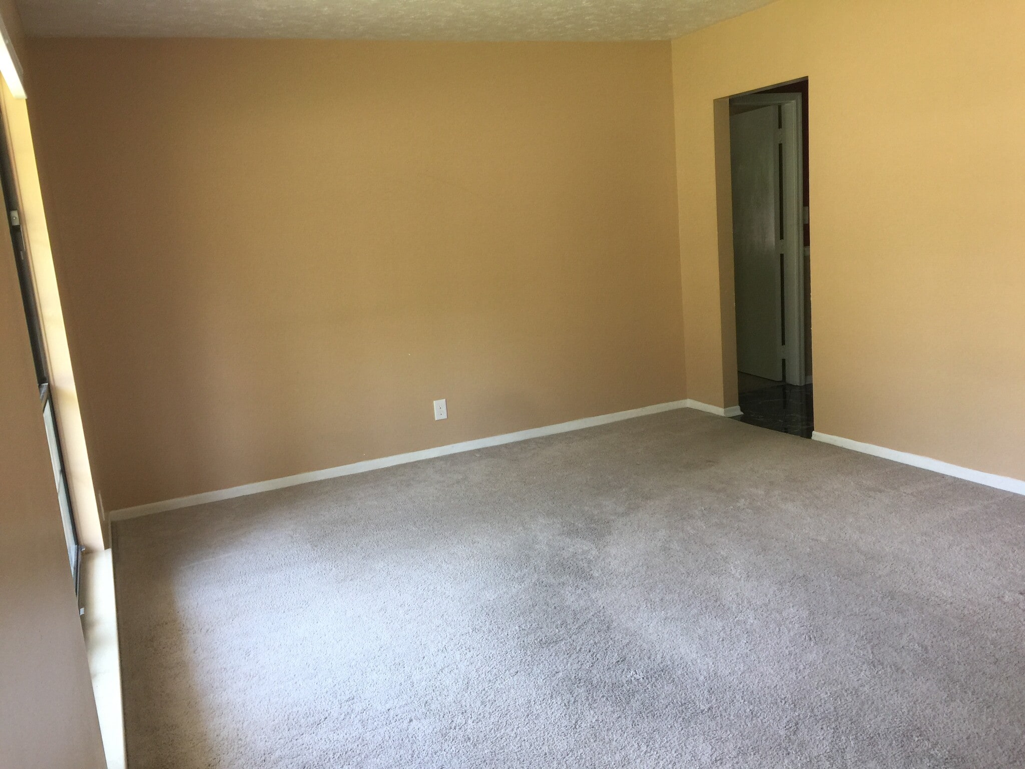 Front Living Room - View From Front Door - Door Leads to Kitchen - 4912 Angelia Dr