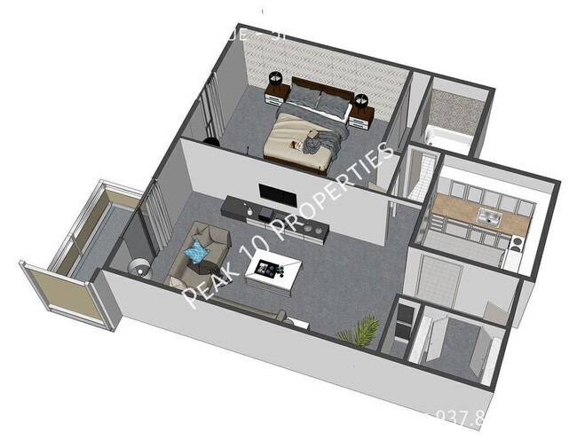 Building Photo - Spacious one-bedroom apartments with a par...