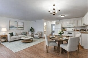 Open Concept Living/Kitchen Area - Orchard Street Apartments