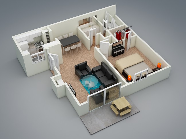 Floorplan - 2121 Apartments