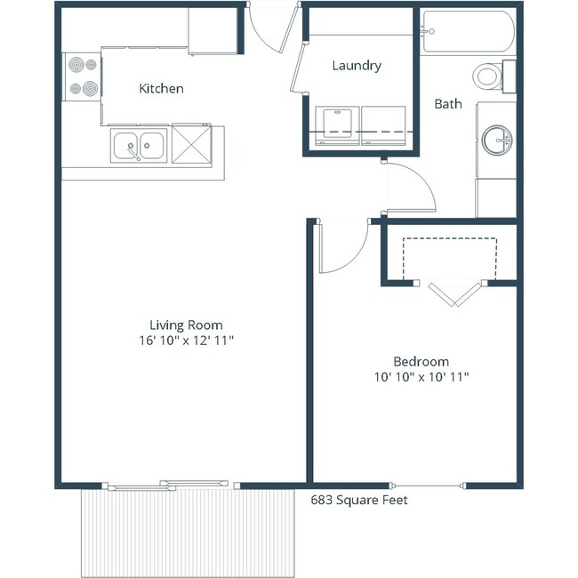 Floorplan - Sterling Pointe Apartment Community