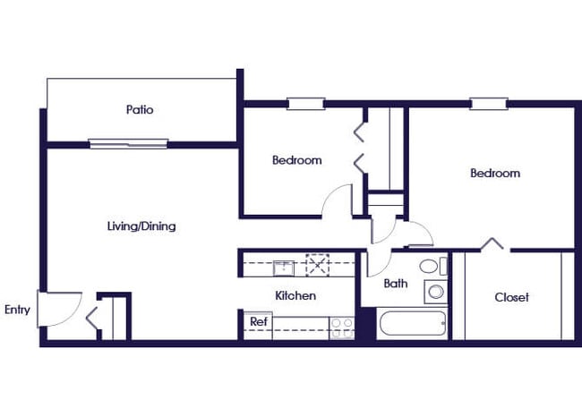 Floorplan - Weston Circle and Wicklow Square Apartments
