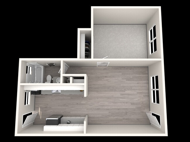 Floorplan - The Den at Hunting Lodge