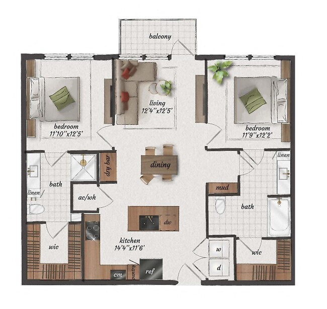 Floorplan - St Elmo Living