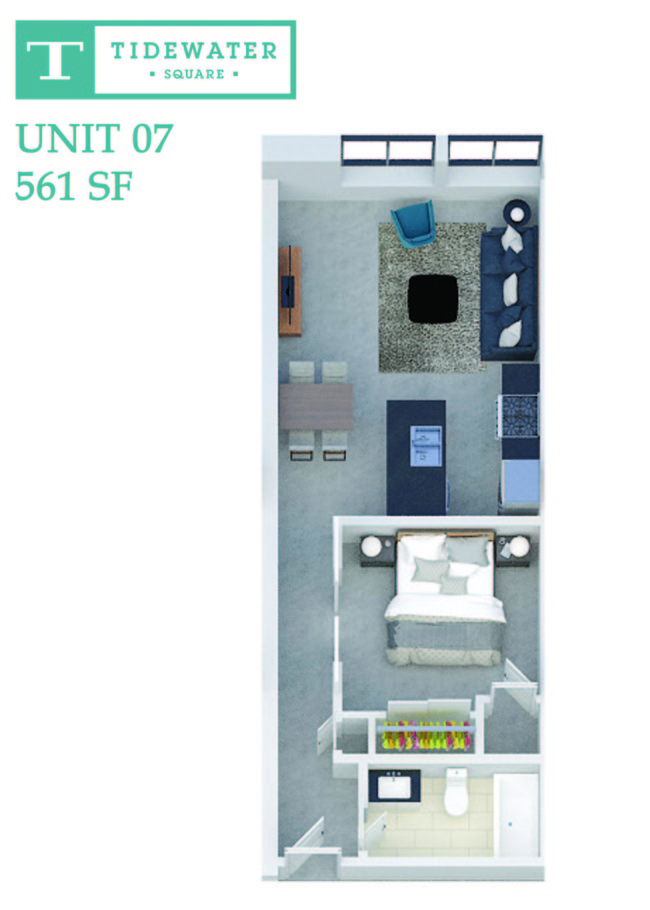 Floorplan - Tidewater Square