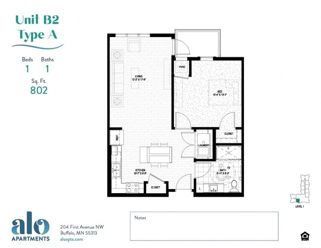 Floorplan - Alo Apartments
