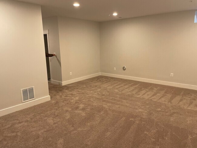 Basement living space - 1310 Cougar Ln