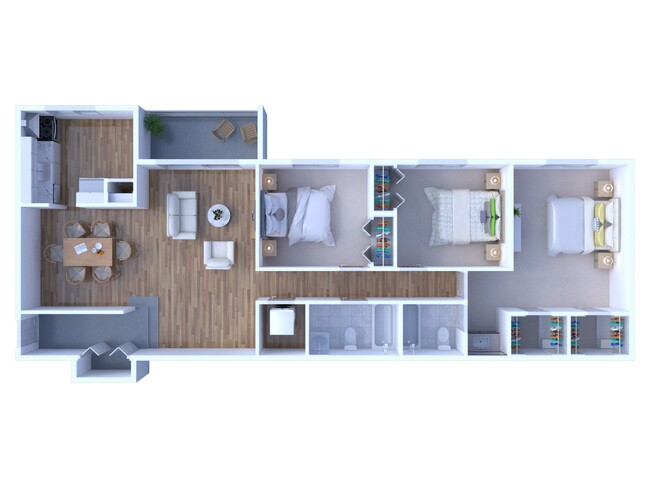 Floorplan - Townley Apartments