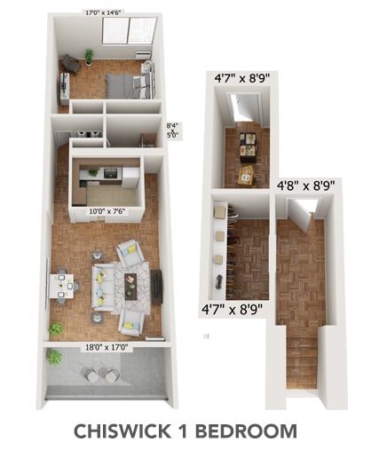 Chiswick 1 Bedroom - Chiswick Building