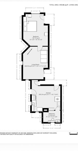 Floor Plan, Ward Unit 1 - 3313 Ward St