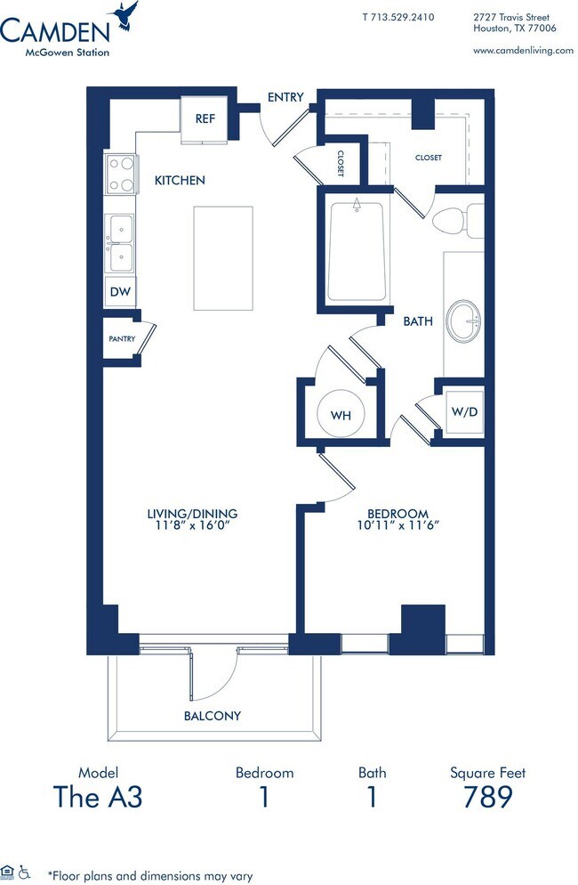 Floorplan - Camden McGowen Station