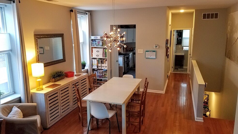 Family room & Kitchen view - 613 S 16th St