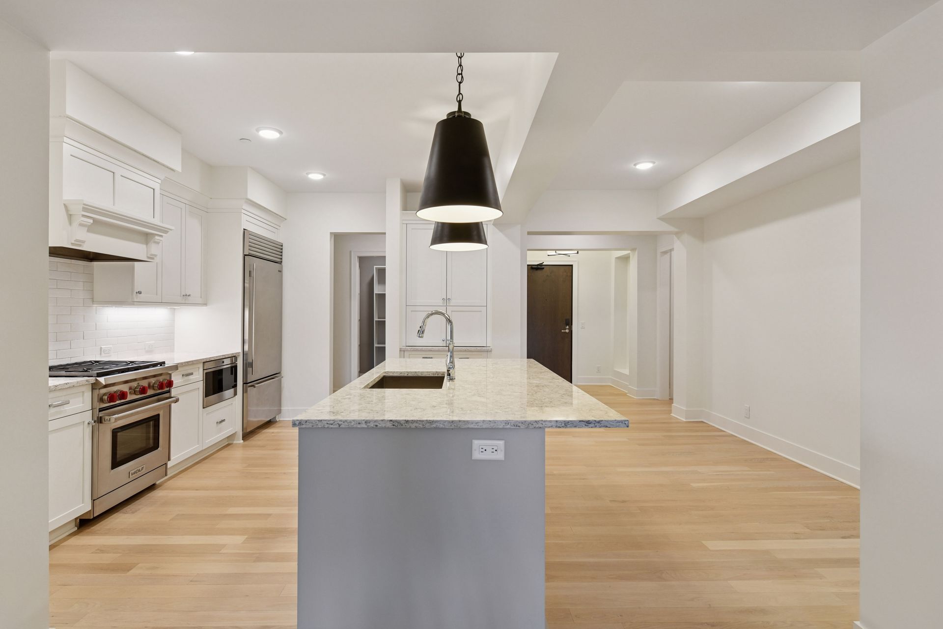 Additional counter space comes in handy when entertaining - 222 Ferndale Rd S