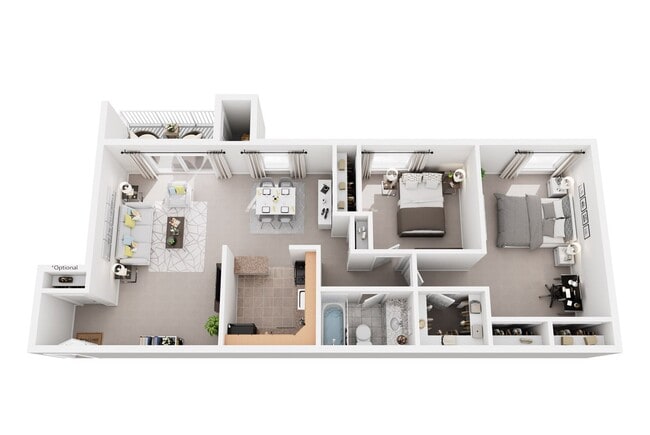 2 Bedroom Deluxe - Brookstone