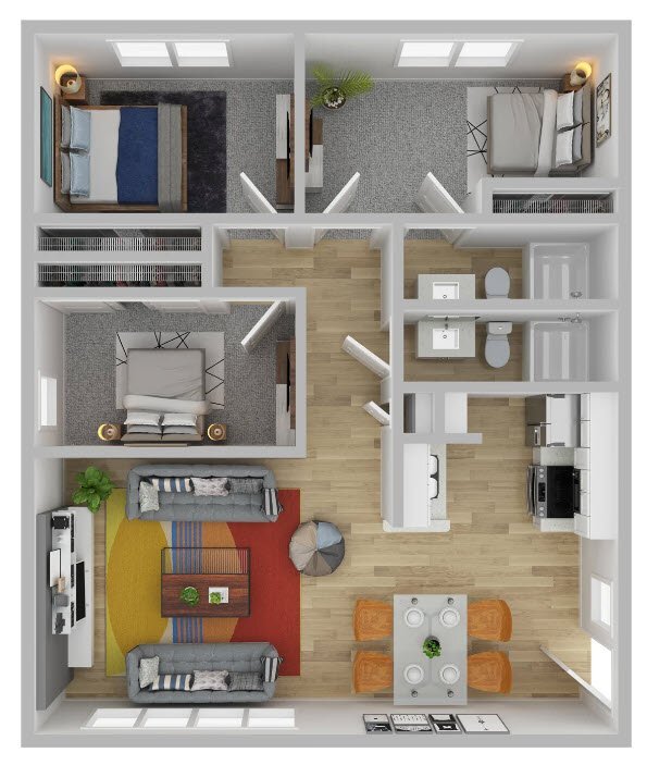 Floorplan - Urban Connected