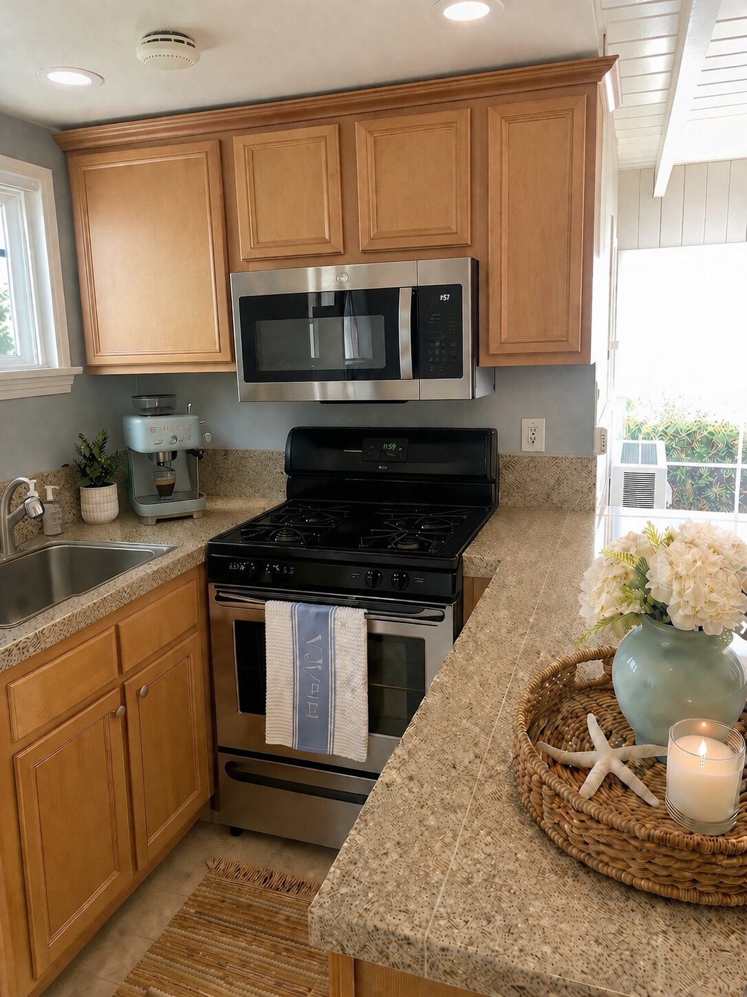 Photo staged with assistance from ChatGPT to show decorative finishes. - 1415 Bonnie Brae St