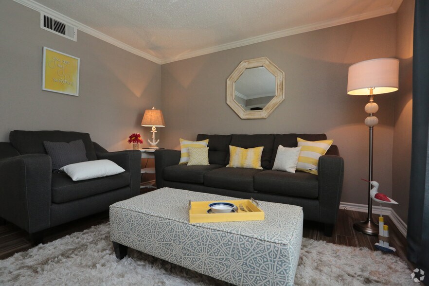 C1 Floor Plan Living Room 2/2 - Island Bay Resort Apartments