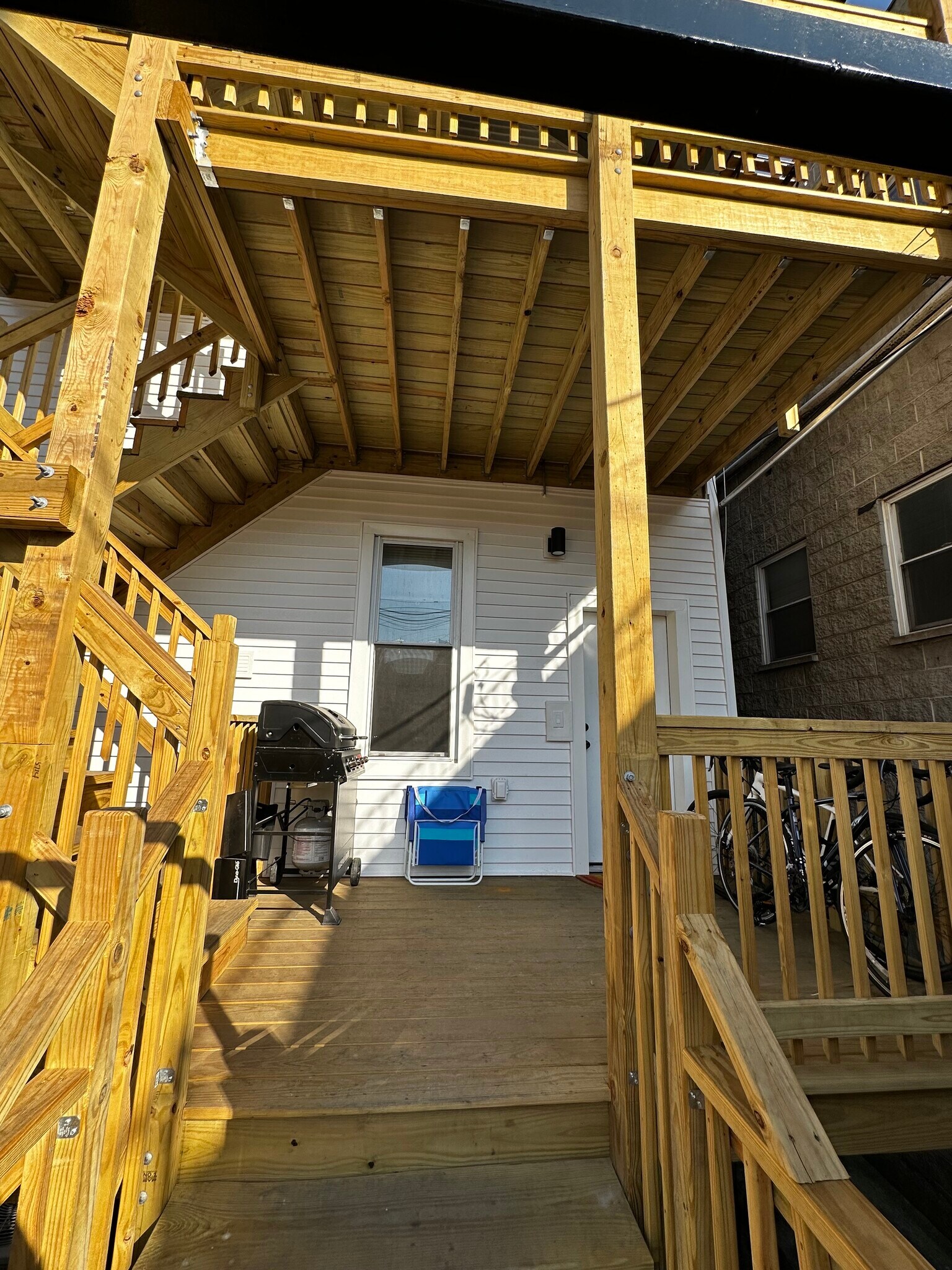 Deck area - 1908 S May St