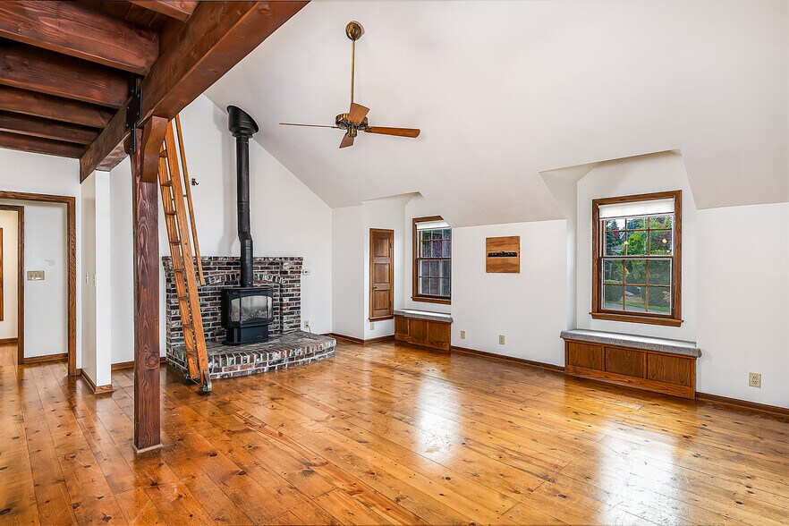 View of the living room from the kitchen - 22224 98th Ave W