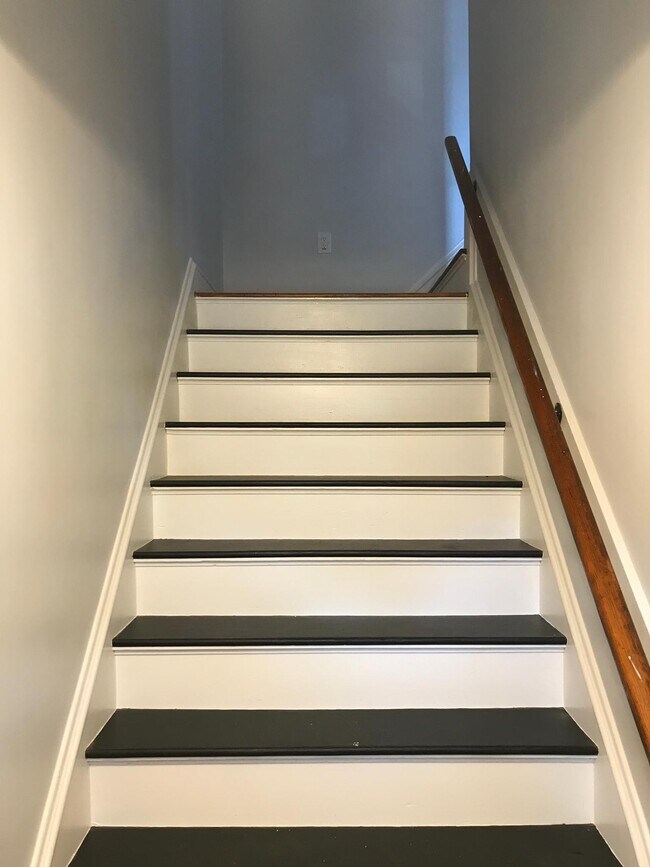 Front Entry Stairway - 11 Mt Vernon St