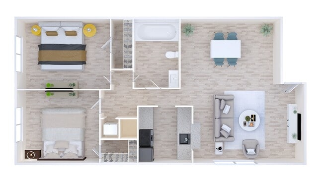 Ashford Westchase 2 Bed 1 Bath - Ashford Westchase