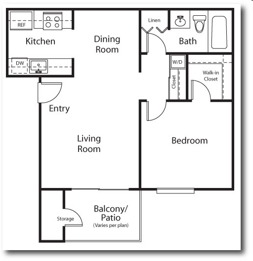1BR/1BA - Sierra Crest