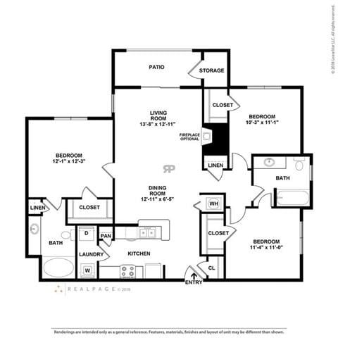 Floorplan - Heritage at Riverstone