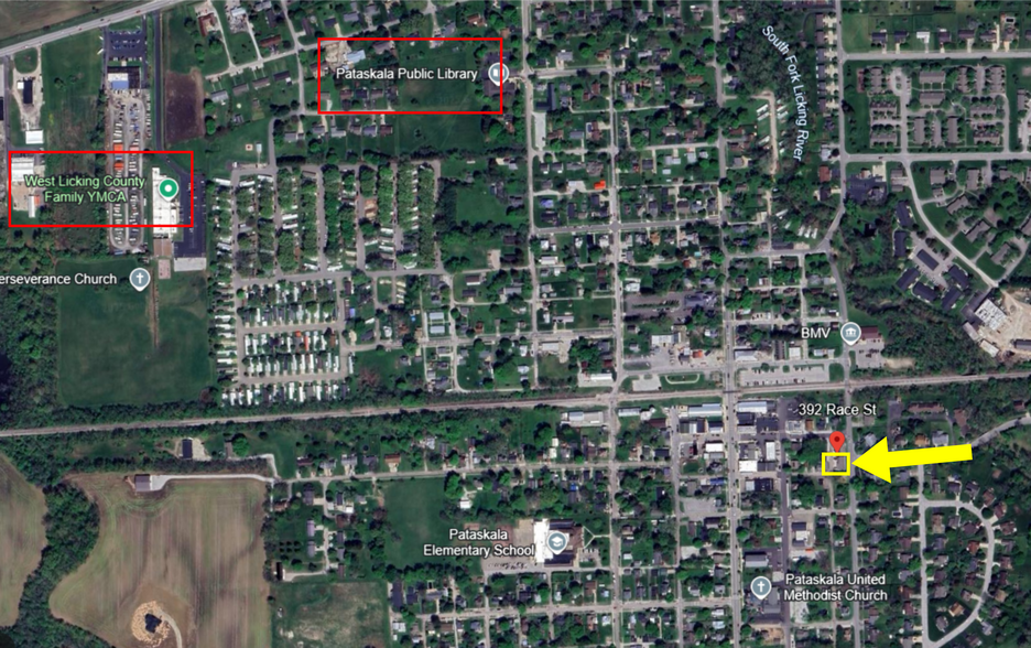 Map View - 392 Race St
