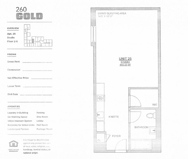 Floorplan - 260 Gold