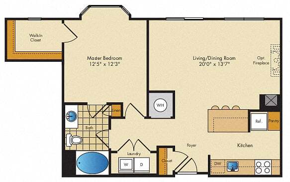 Floorplan - The Village at Taylor Pond