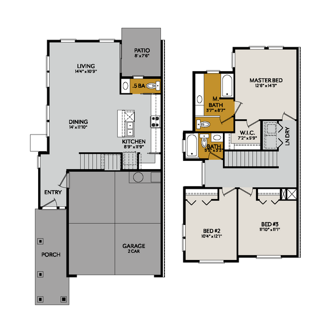 Floorplan - Olympus at Ten Mile