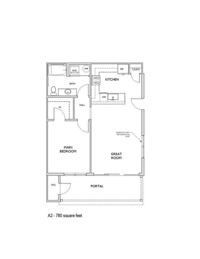 Floorplan - Acequia Lofts