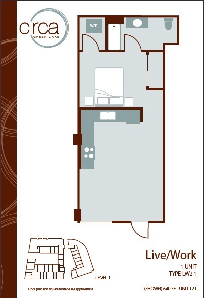 Floorplan - Circa Green Lake Apartments