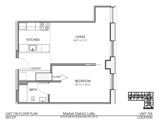 Floorplan - Market District Lofts