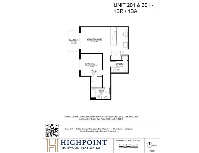 Floorplan - HIGHPOINT Highwood Station 246