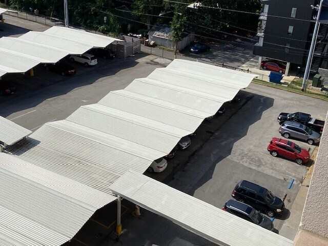 Assigned, covered parking with designated guest parking spaces - 3415 West End Ave