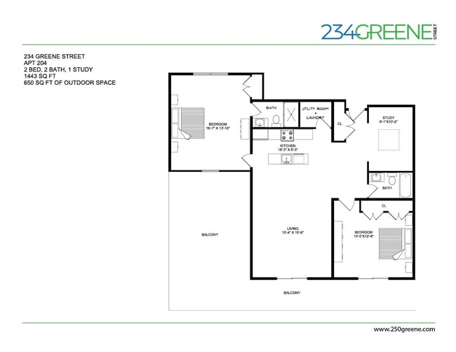 Floorplan - 250 Greene St