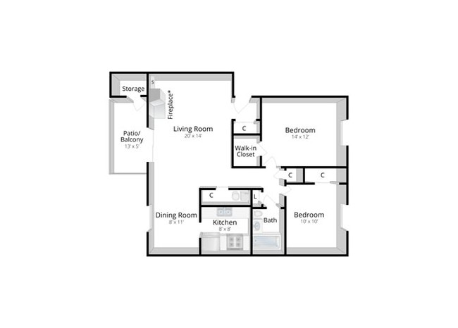 Floorplan - Ashley Pointe