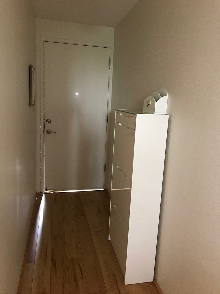 Front door and entryway - 1011 Prospect St