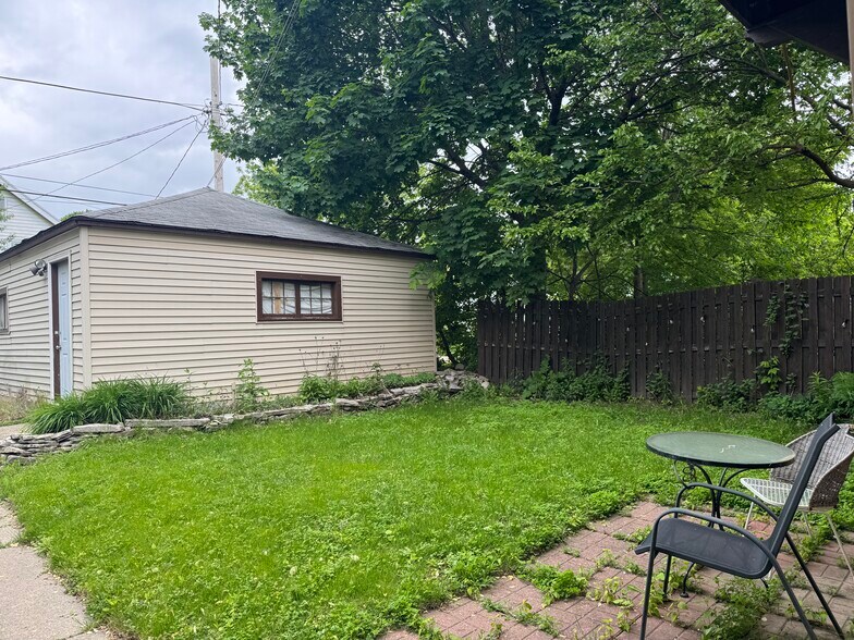 Back yard - 2551 N Fratney St