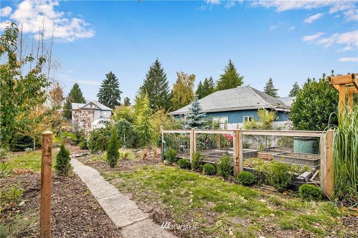 Raised garden beds in enclosed garden - 3307 S 7th St