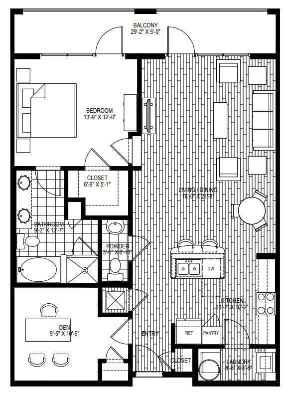 Floorplan - Millennium High Street